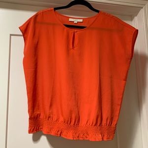 Loft orange top